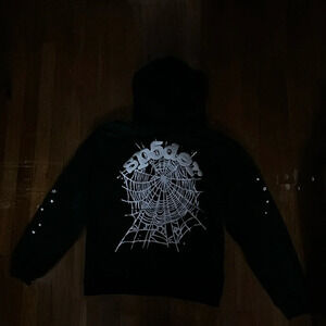 Sp5der OG web hoodie ‘black’